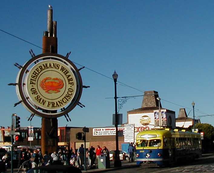 San Francisco MUNI PCC streetcar 1010